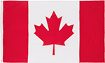 Image of Product. Front orientation. Nation and State Flags. Foreign Nation Flags, Canada.