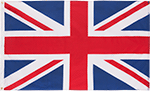 Image of Product. Front orientation. Nation and State Flags. Foreign Nation Flags, United Kingdom.