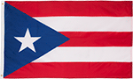 Image of Product. Front orientation. Nation and State Flags. State Flags, Puerto Rico.