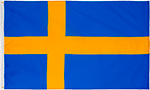 Image of Product. Front orientation. Nation and State Flags. Foreign Nation Flags, Sweden.