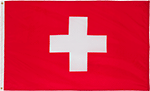 Image of Product. Front orientation. Nation and State Flags. Foreign Nation Flags, Switzerland.