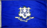 Image of Product. Front orientation. Nation and State Flags. State Flags, Connecticut.