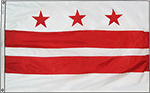 Image of Product. Front orientation. Nation and State Flags. State Flags, District of Columbia.