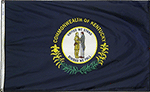 Image of Product. Front orientation. Nation and State Flags. State Flags, Kentucky.
