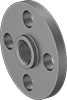 Low-Pressure Galvanized Iron and Steel Threaded Pipe Flanges