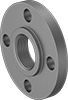 Low-Pressure Galvanized Iron and Steel Threaded Pipe Flanges