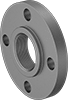 Low-Pressure Galvanized Iron and Steel Threaded Pipe Flanges