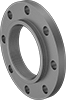 Low-Pressure Galvanized Iron and Steel Threaded Pipe Flanges