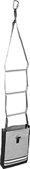 Image of Product. Front orientation. Fall-Rescue Ladders.