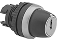 Image of Product. Front orientation. Key Actuators. 22 mm Panel-Mount Build-Your-Own Plastic Push-Button Switches.