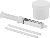 Image of Product. Front orientation. Potting Compounds. Adjustable-Hardness Heat-Transfer Epoxy Potting Compounds, Jars and Syringes.