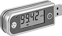 Image of Product. Style A. Front orientation. Barometers. Compact Multifunction Barometers, LCD Display, Style A.