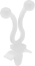 Image of Product. Front orientation. Cable Holders. Style V.
