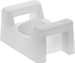 Image of Product. Style H. Front orientation. Cable Tie Mounts. Cable Tie Mounts, Screw In, Style H.