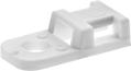 Image of Product. Style K. Front orientation. Cable Tie Mounts. Cable Tie Mounts, Screw In, Style K.