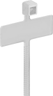 Image of Product. Front orientation. Cable Ties. Cable Ties with ID Tag, Style B.