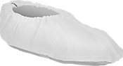 Image of Product. Front orientation. Shoe Covers. Clean Room Shoe Covers, Shoe Covers, Polyester Fabric.