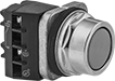 Image of Product. Flush. Front orientation. Push-Button Switches. Metal 30 mm Panel-Mount Push-Button Switches, Flush Push Button.