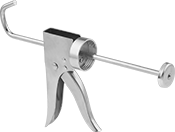 Image of Product. Front orientation. Adhesive Dispensing Guns. Manual One-Part Adhesive Dispensing Guns.