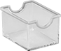 Image of Product. Front orientation. Condiment Containers. Style A.