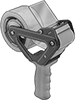 Heavy Duty Hand-Held Tape Dispensers