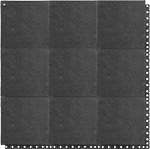 Image of Product. Top orientation. Floor Mats. Interlocking Static-Control Floor Mats.