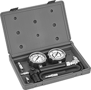 Image of Product. Front orientation. Compression Testers. Cylinder Leak Testers.