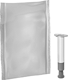 Image of Product. Single-Use Packet and Syringe. Front orientation. Conductive Adhesives. Conductive Adhesives for Electronics, Loctite®, Single-Use Packet, Syringe.