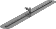 Image of Product. Front orientation. Trowels. Concrete Trowels, Steel, Style B.