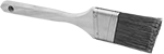Image of Product. Front orientation. Paint Brushes. Long-Reach Angled Brushes for Water-Based Paint and Coatings, Angled Brushes, Standard Brushes with Wood Handle.