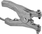 Image of Product. Plier Clamp. Front orientation. Bonding and Grounding Clamps. Bonding and Grounding Clamps with Cable.