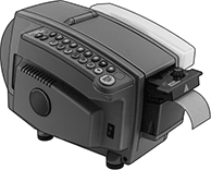 Image of System. Front orientation. Tape Dispensers. Automatic Tape Dispensers for Water-Activated Packaging Tape.