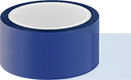Image of Product. Front orientation. Masking Tape. Masking Tape for Powder Coating, Blue.