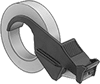 Light Duty Hand-Held Tape Dispensers for Reinforced Tape