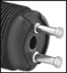 Image of Specification. Lug Terminals for 8 mm Diameter Panel Cutout. Front orientation. ZoomedIn view. Contains Border. For 8 mm Diameter Panel Cutouts. Panel Indicator Lights with Lug Terminals.