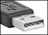 Image of Attribute. USB-A Connection. Front orientation. ZoomedIn view. Contains Border. USB-A Connection. Rugged Keyboards.