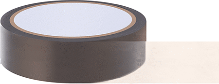 Image of Product. Front orientation. Low-Friction Tape Made with Teflon® PTFE, 0.012" Thick, 1" Wide, 54 Feet Long.