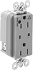 Isolated-Ground Snug-Fit Straight-Blade Connectors