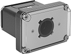 Image of Product. Camera with Ring Light. Front orientation. Machine Vision Cameras. Machine Vision Cameras, Ring Light.