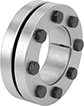Image of Product. Front orientation. Pulley and Sprocket Bushings. Hub-Mount Screw-Clamp Bushings.