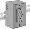 DIN-Rail-Mount Straight-Blade Connectors