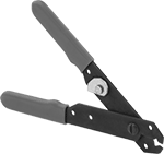 Image of Product. Front orientation. Wire and Cable Strippers. Compact Electrical Wire Strippers.