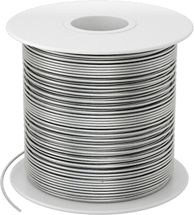 Image of Product. Front orientation. 1 lb. Solder, 0.032" Diameter.