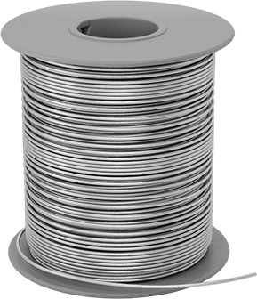 Image of Product. Front orientation. Solder for High-Temperature Applications, 0.031" Diameter, 1 lb..