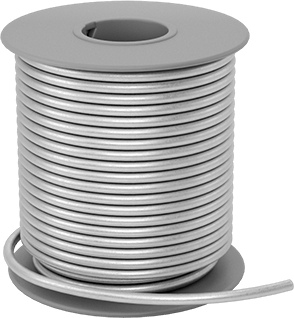 Image of Product. Front orientation. Solder for High-Temperature Applications, 0.093" Diameter, 1 lb..