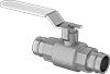 On/Off Valves with Press-Connect Fittings