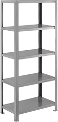 Image of Product. Front orientation. Shelving. Extra Heavy Duty All-Welded Shelving.