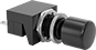 Image of Product. Front orientation. Push-Button Switches. 10 mm Panel-Mount Push-Button Switches.