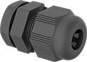 Image of Product. Front orientation. Cord Grips. Venting Liquid-Tight Plastic Cord Grips.