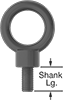 Nylon-Coated Eyebolts—For Lifting